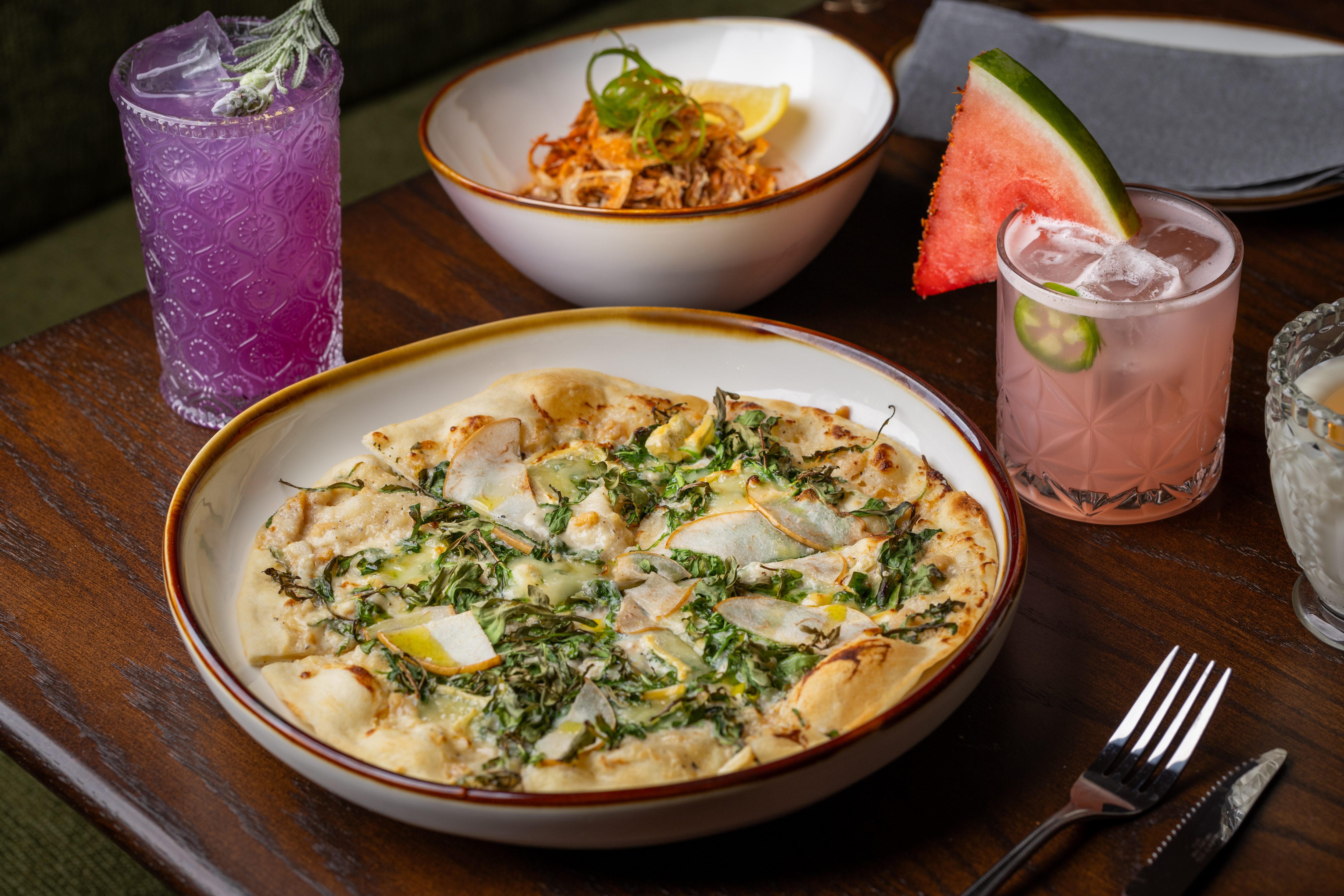 Some beverage and food offerings at Bacari restaurants. (Photo courtesy...