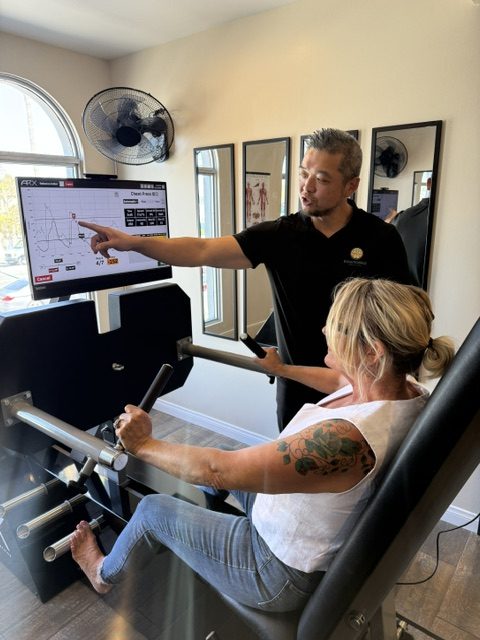 Staffers at EvolutionWise Longevity Studio, which opened recently in Naples,...