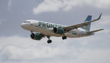 LAX-bound Frontier Airlines flight hit person on Denver runway – NBC Los Angeles