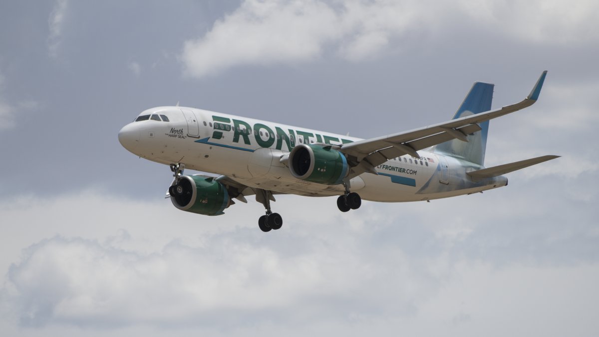 LAX-bound Frontier Airlines flight hit person on Denver runway – NBC Los Angeles