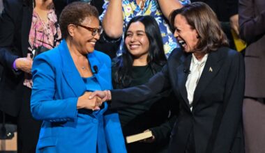 Kamala Harris endorses Karen Bass for LA mayor – NBC Los Angeles