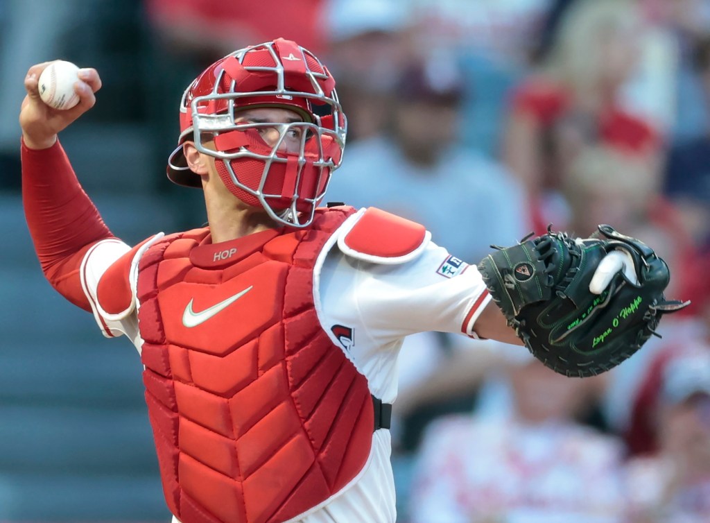 Angels catcher Logan O’Hoppe optimistic about progress toward return – Orange County Register