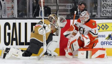 Which goalie might be a difference-maker: Anaheim’s Lukáš Dostál or Vegas’ Carter Hart?
