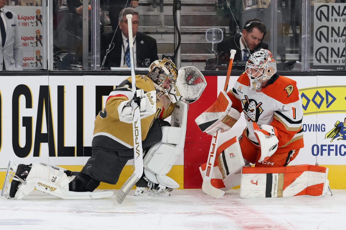 Which goalie might be a difference-maker: Anaheim’s Lukáš Dostál or Vegas’ Carter Hart?