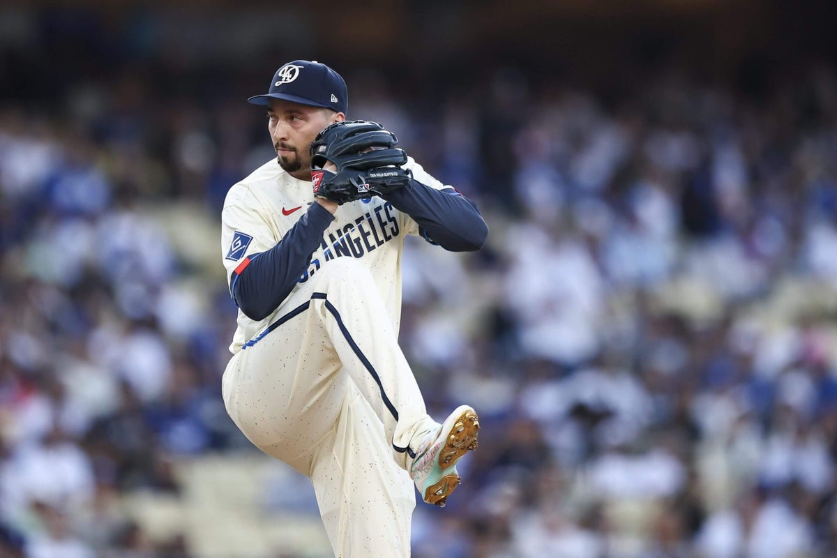 Blake Snell hits IL due to loose bodies in elbow; Dodgers undecided on surgery