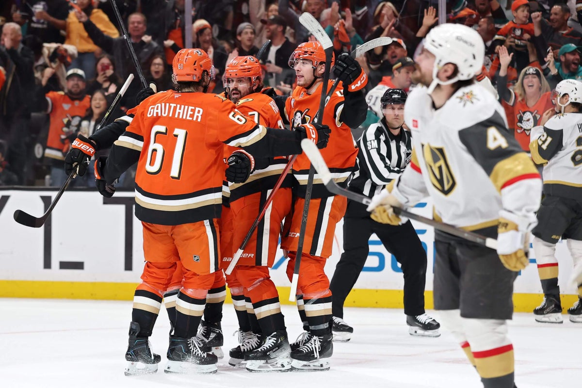Ducks vs. Golden Knights Game 4: Key takeaways as Anaheim never trails, evens series