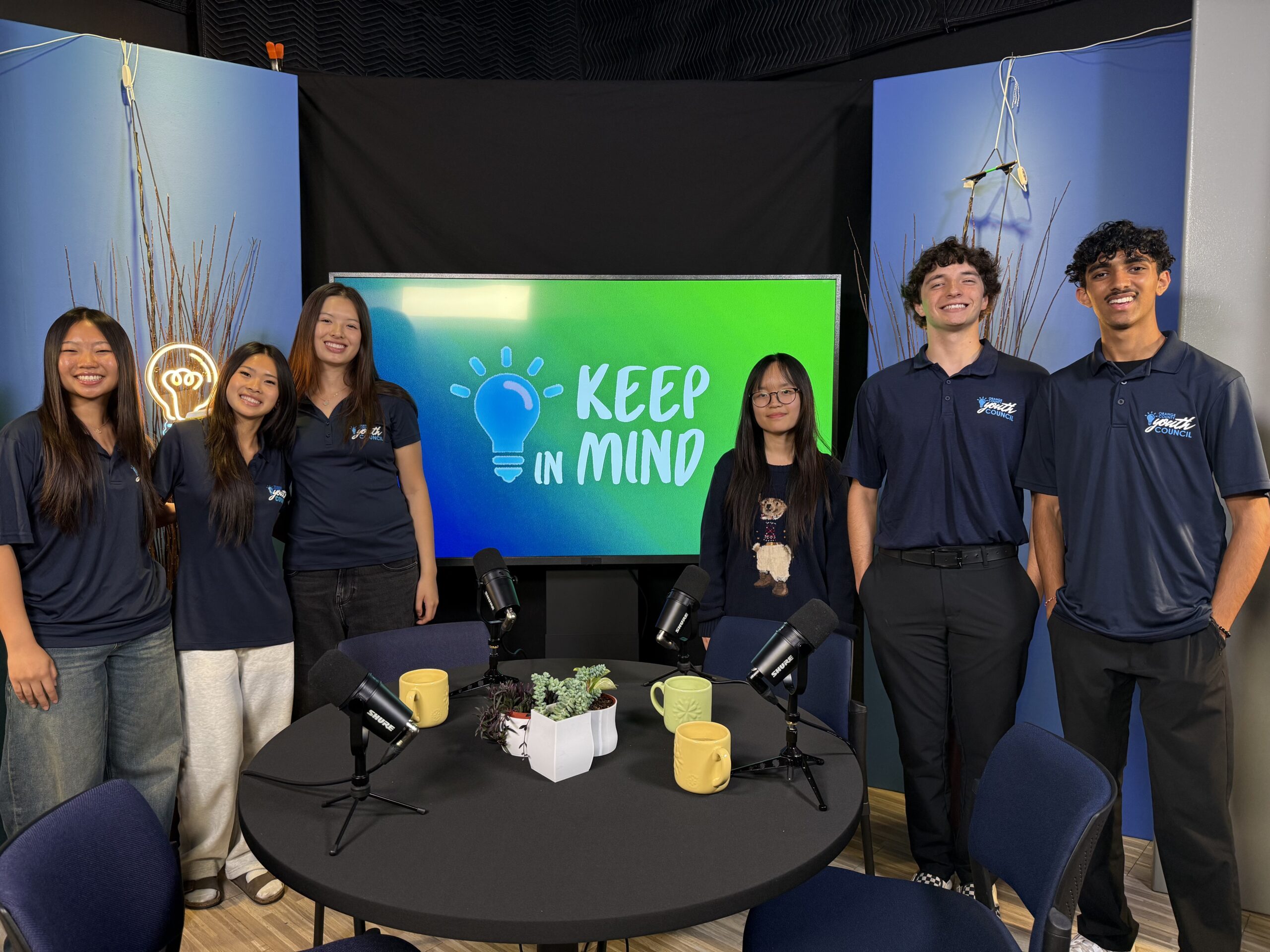 Orange County Youth Council students