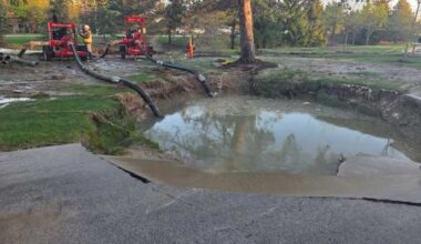 Oakland County water main break, boil-water advisories and closures
