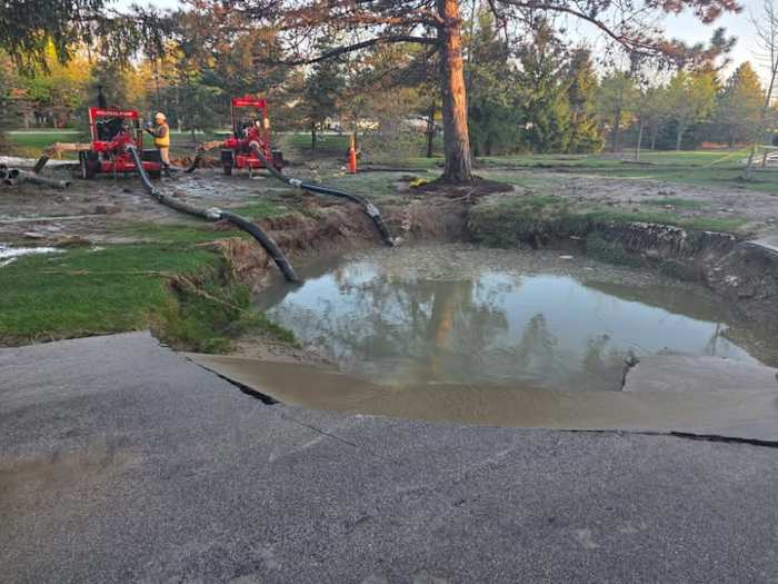 Oakland County water main break, boil-water advisories and closures