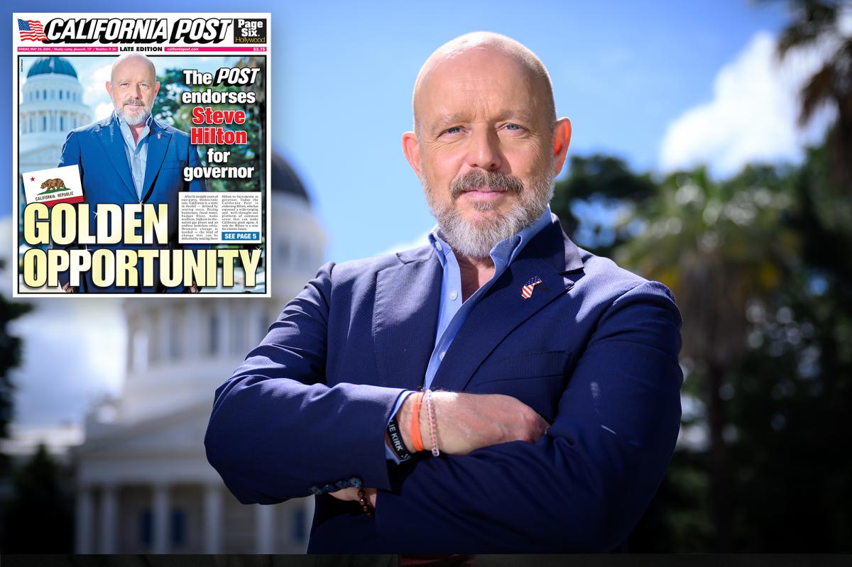 The California Post endorses Steve Hilton for governor