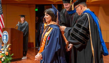 College of Business and Economics Hosts Inaugural Hooding Ceremony