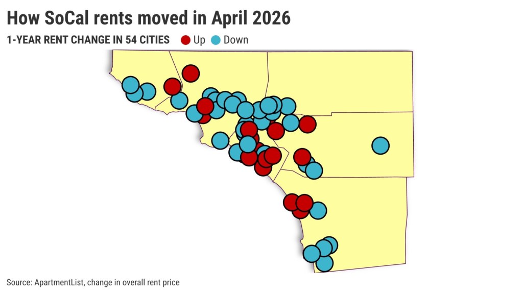 Rents drop in 63% of Southern California – Orange County Register