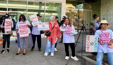 On a ‘Day Without Childcare,’ providers call for higher pay and more subsidies