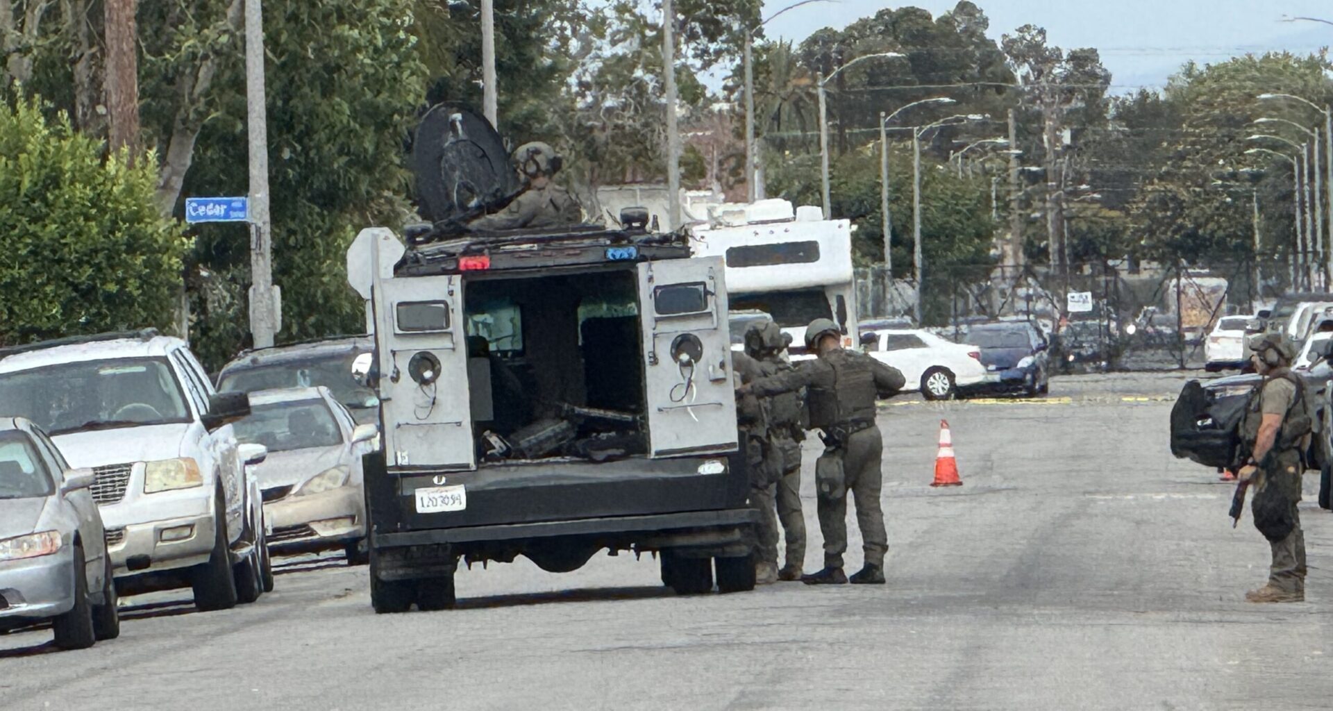 Male Killed in Broad Daylight Shooting; Helicopters, Drones, Police and SWAT Fail to Find Suspect