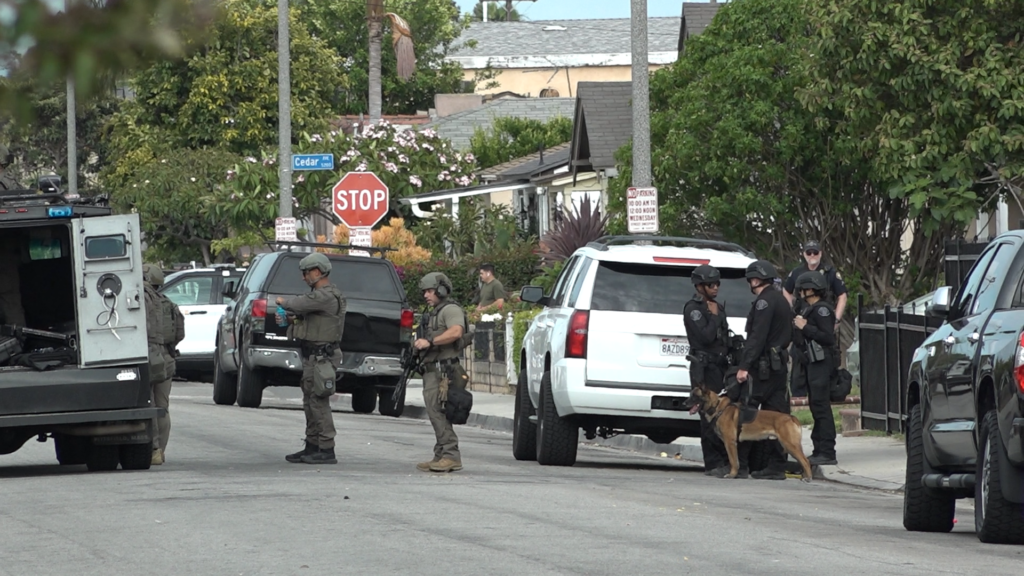 Fatal Shooting Under Investigation in Long Beach; SWAT Searching for Suspect