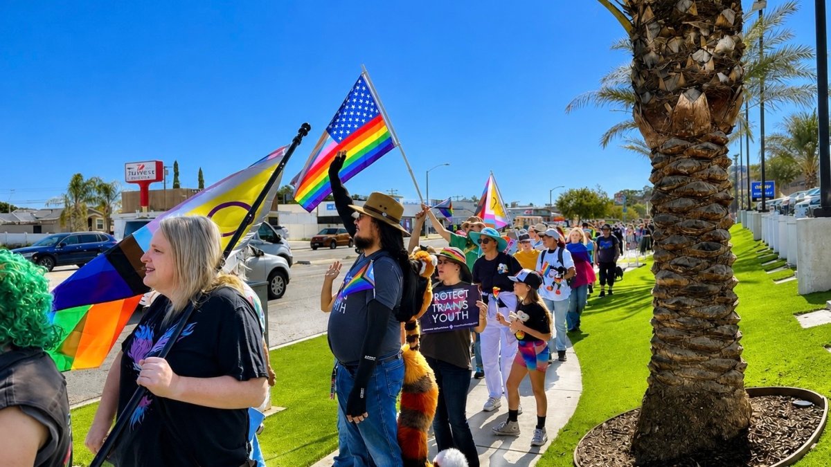 Santee Pride draws hundreds of people for LGBTQ+ walk, faith and community – NBC 7 San Diego