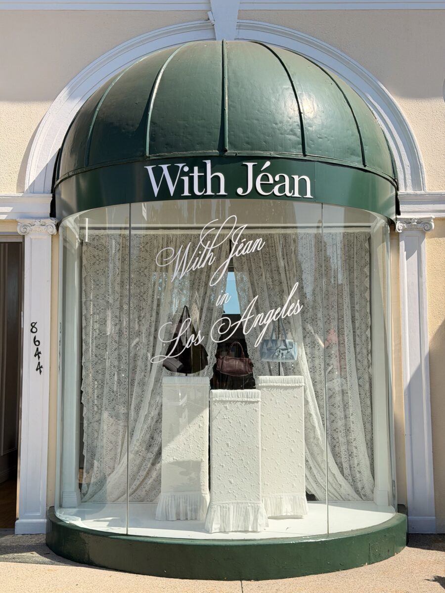 With Jéan LA pop-up exterior