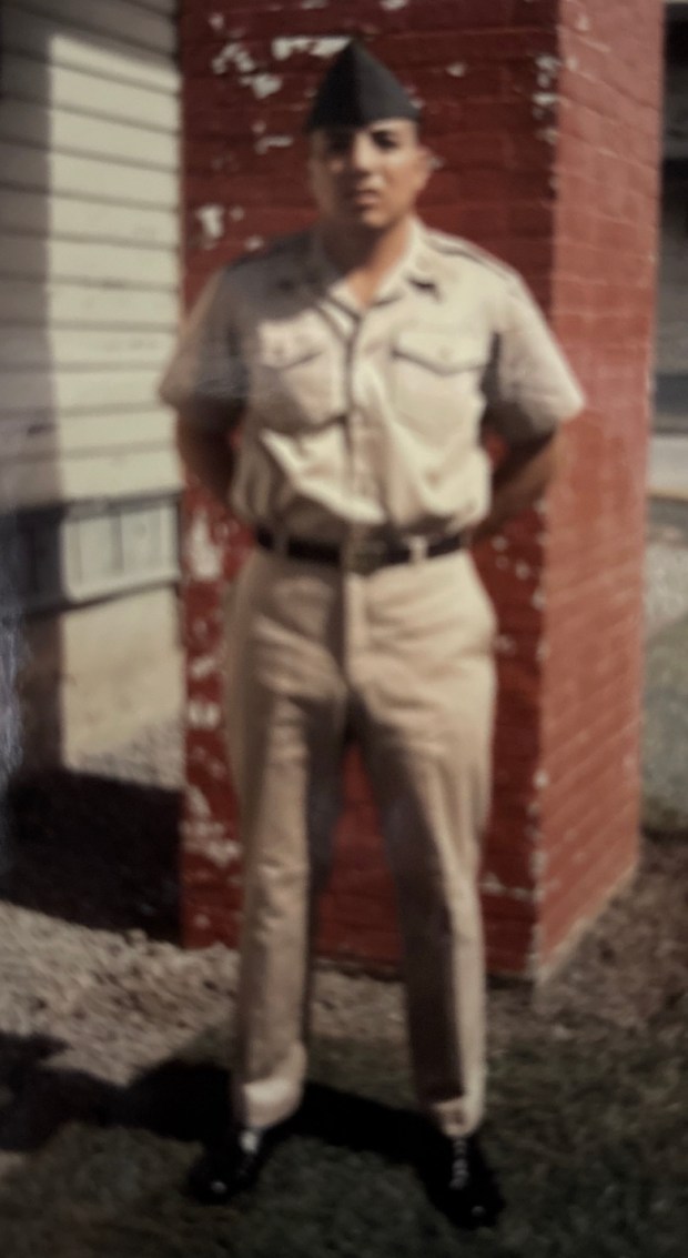 Armando L. Garza service photo.
