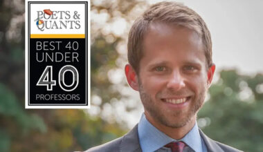 Jonathan Weigel named one of the World's Best 40-Under-40 Graduate Business Professors by Poets & Quants - Haas News
