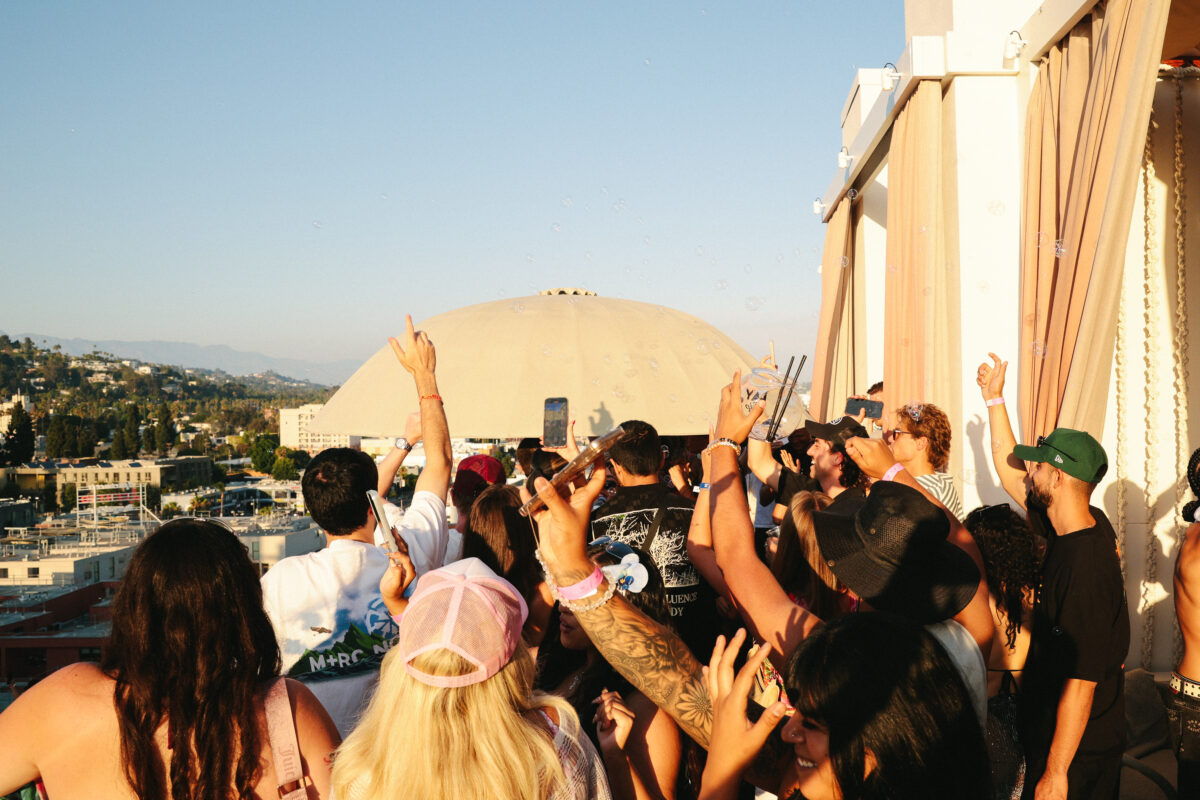 W Hollywood pool party