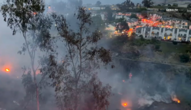 Brush fire near Spring Valley causes temporary evacuations, one person detained: SDSO – NBC 7 San Diego