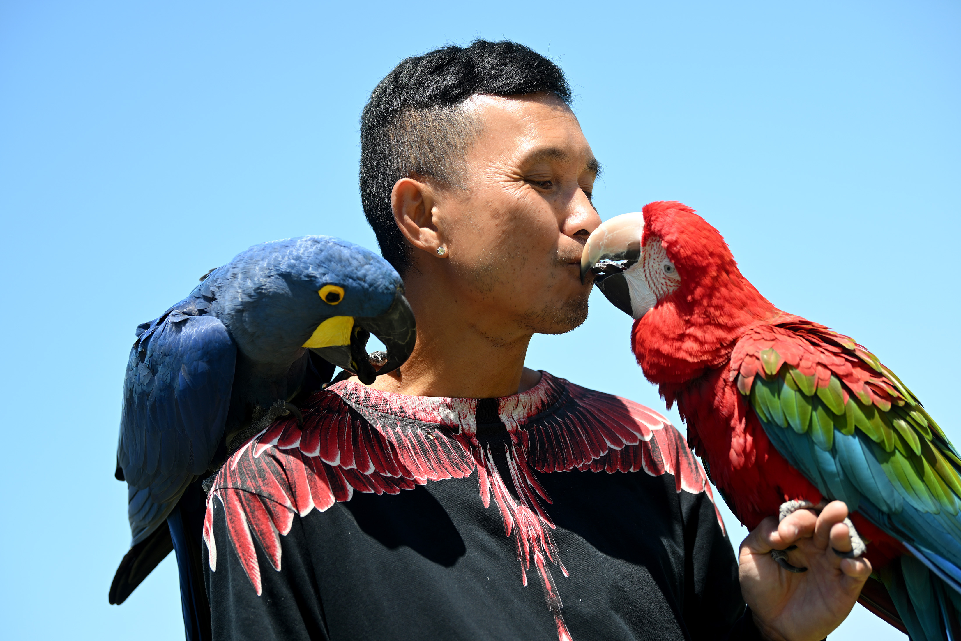 Chan Quach, known as âChan the Birdman,âa Los Angeles-based professional...
