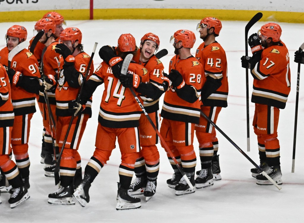 Anaheim Ducks vs. Las Vegas Knights, second round playoff schedule – Orange County Register