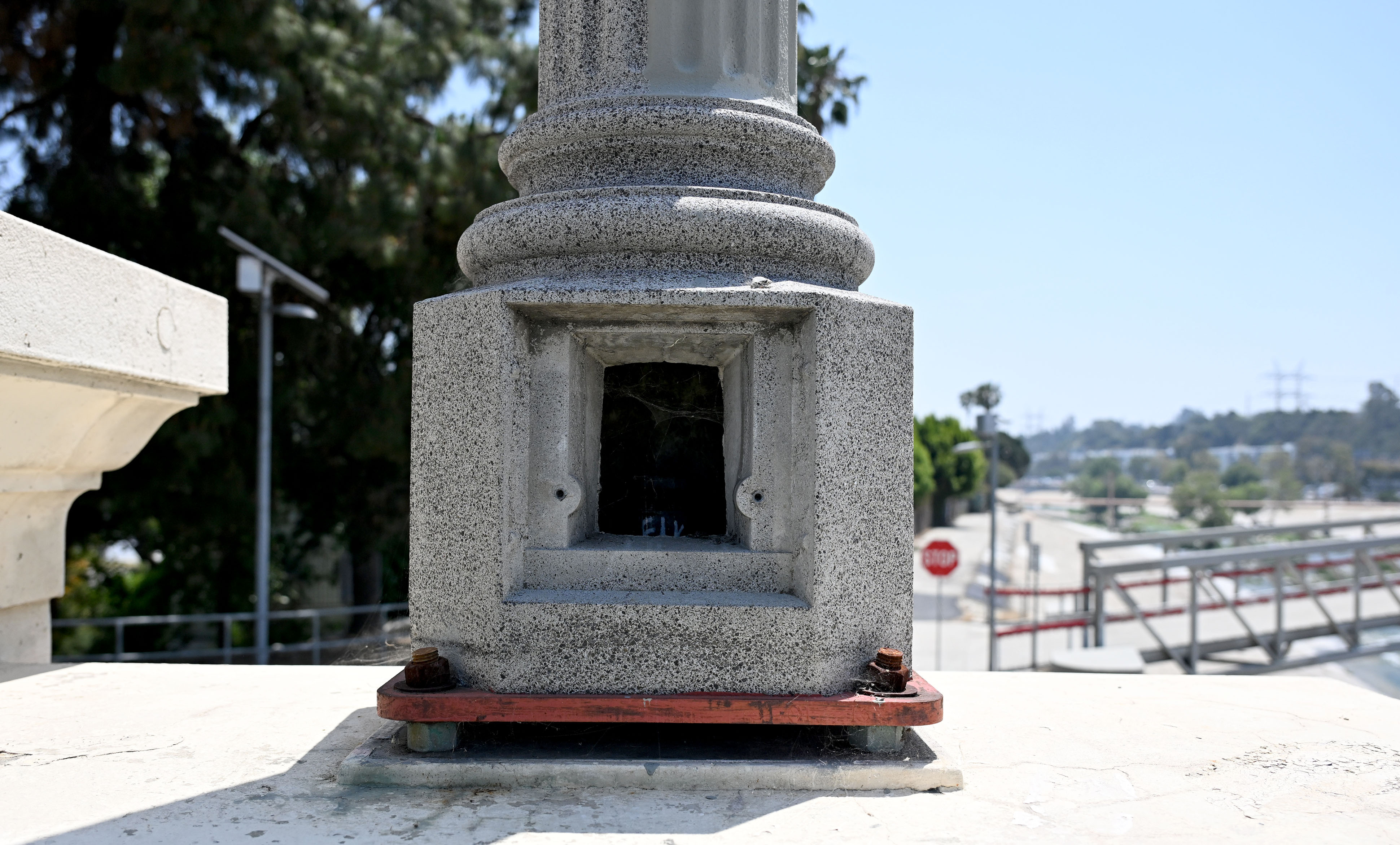 The Glendale Hyperion Bridge, a historic landmark that crosses the...