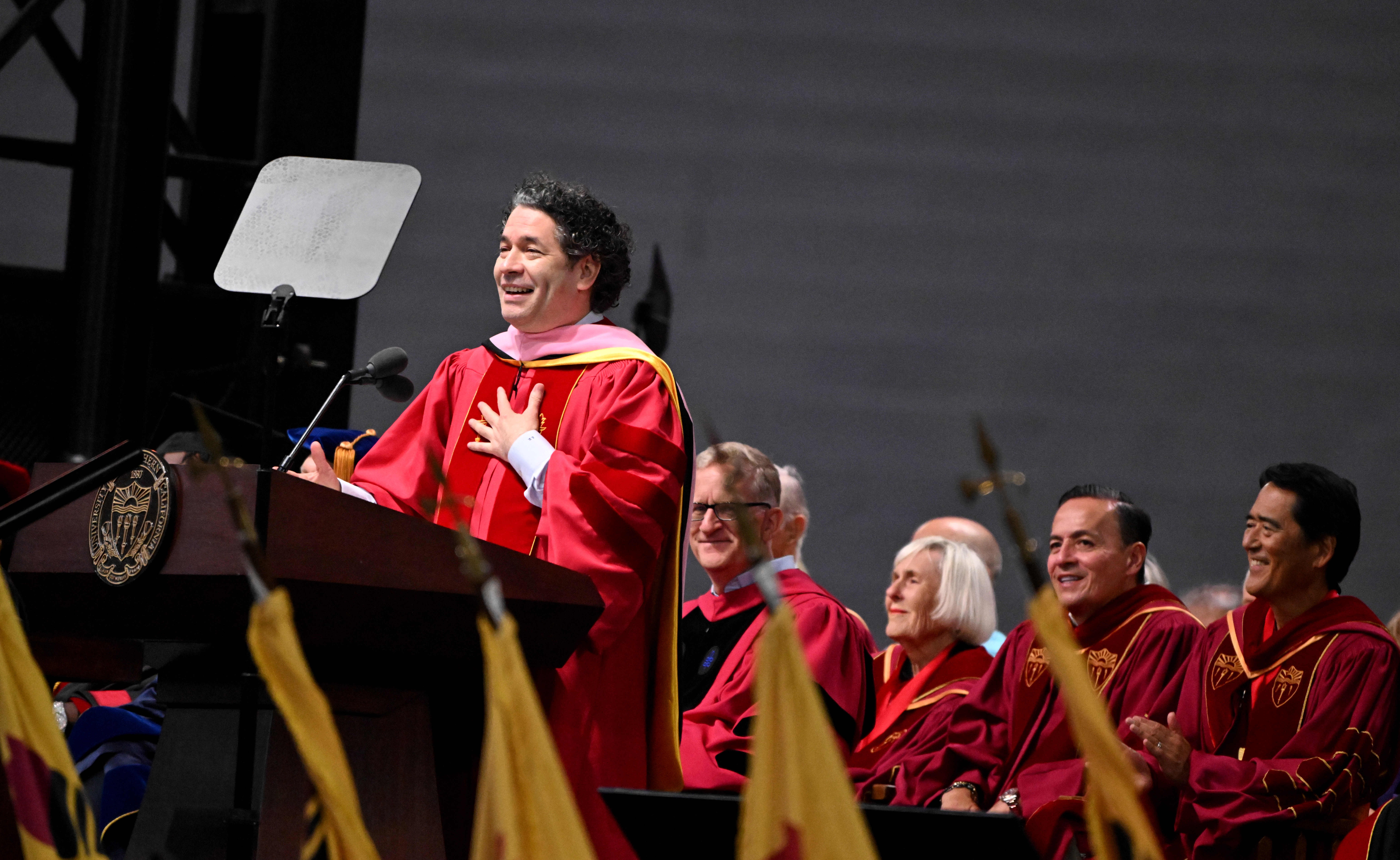 Los Angeles Philharmonic Music and Artistic Director Gustavo Dudamel deliveres...