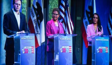 LA mayoral candidates Bass, Raman and Pratt clash in NBC debate – Daily News