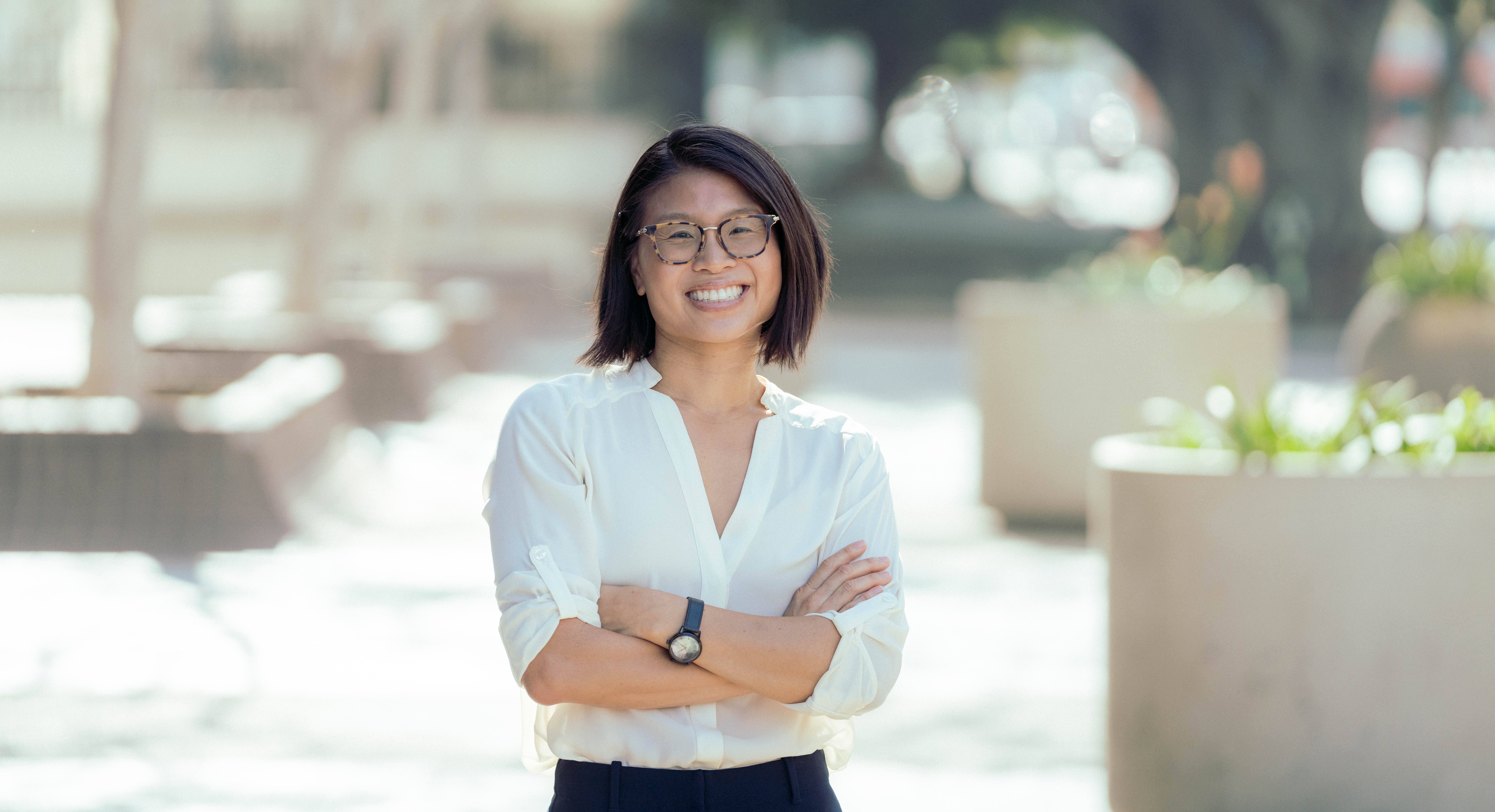 Rae Huang, deputy director of Housing Now California, is running...