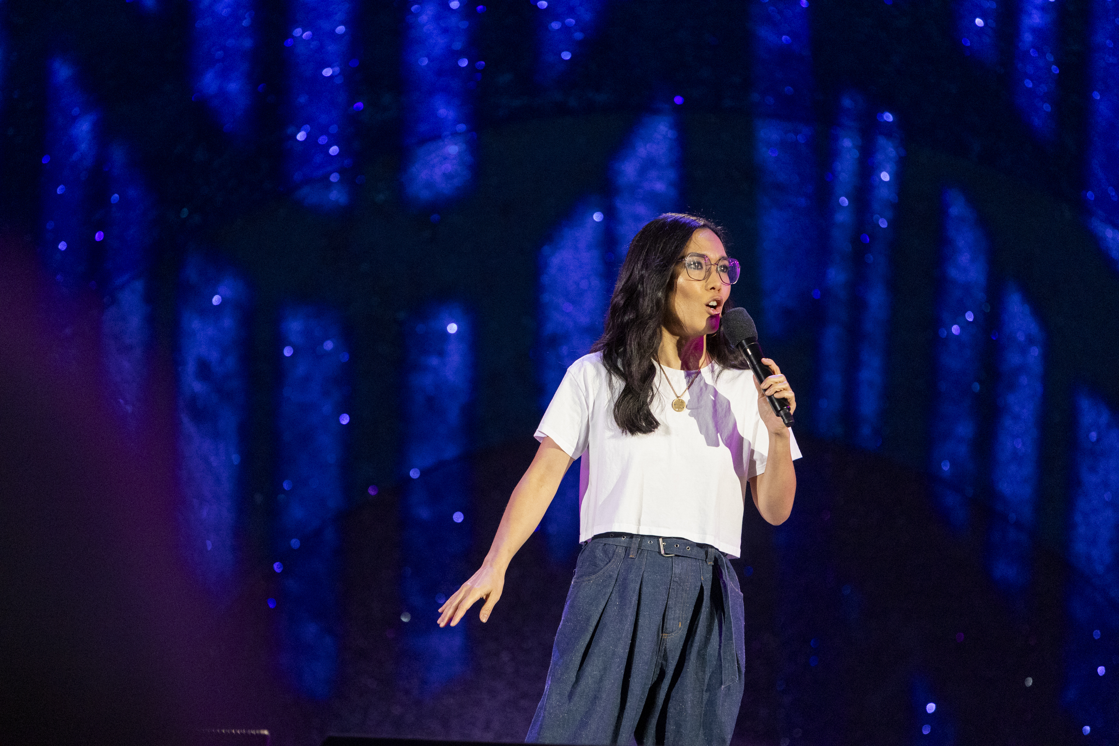Ali Wong performs at The Night of Too Many Stars...