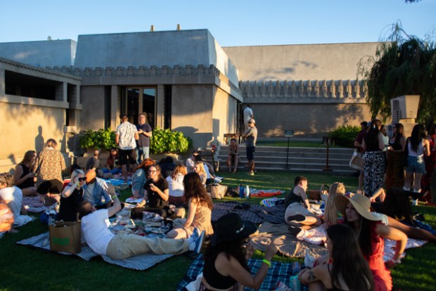 The Barnsdall Fridays Wine Tasting monthly summer event returns this month. (Photo by Julia Gang)
