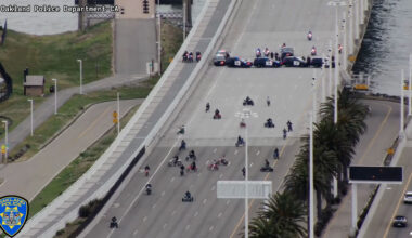 Oakland police arrest 9, impound dozens of vehicles in weekend Bay Bridge sideshow