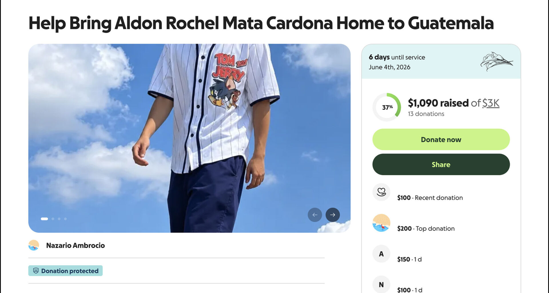 Family of Oakland homicide victim, 19, raising money to send his body home to Guatemala