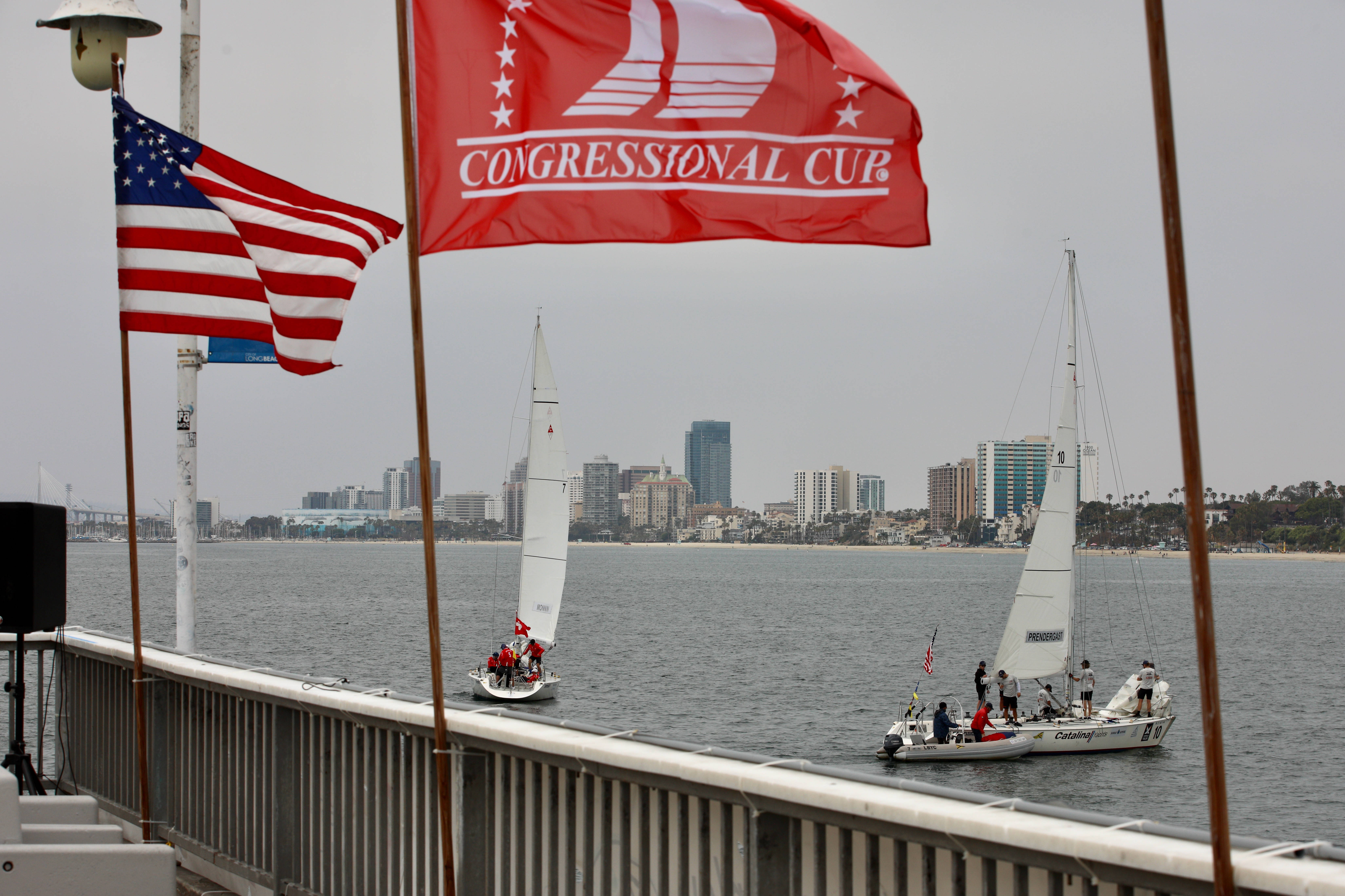 Long Beach hosts the 61st Congressional Cup on Saturday, May...