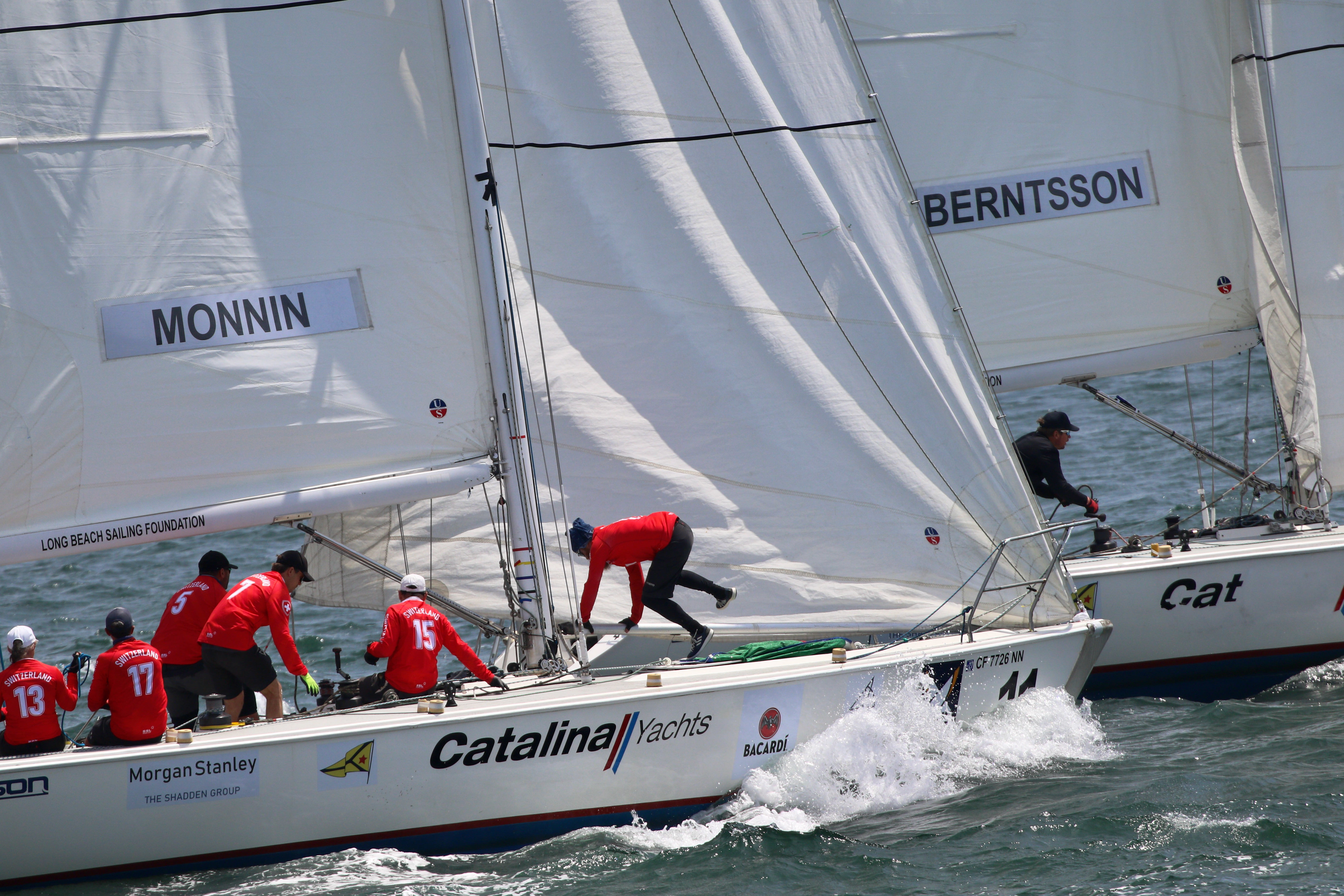 Eric Monninâs Swiss team is right behind Johnnie Berntssonâs Swedish...