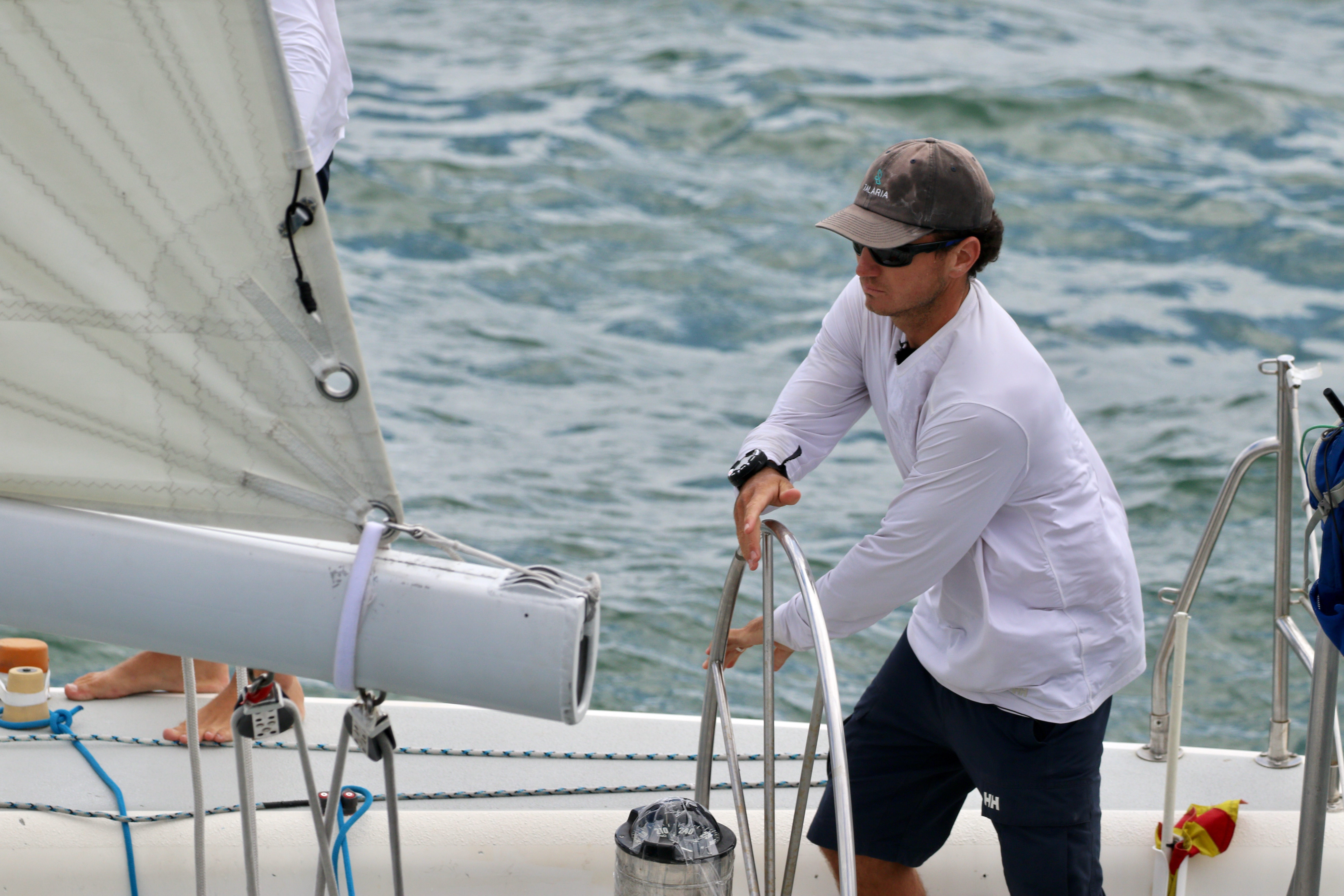 Australiaâs Cole Tapper steers his team to victory at the...