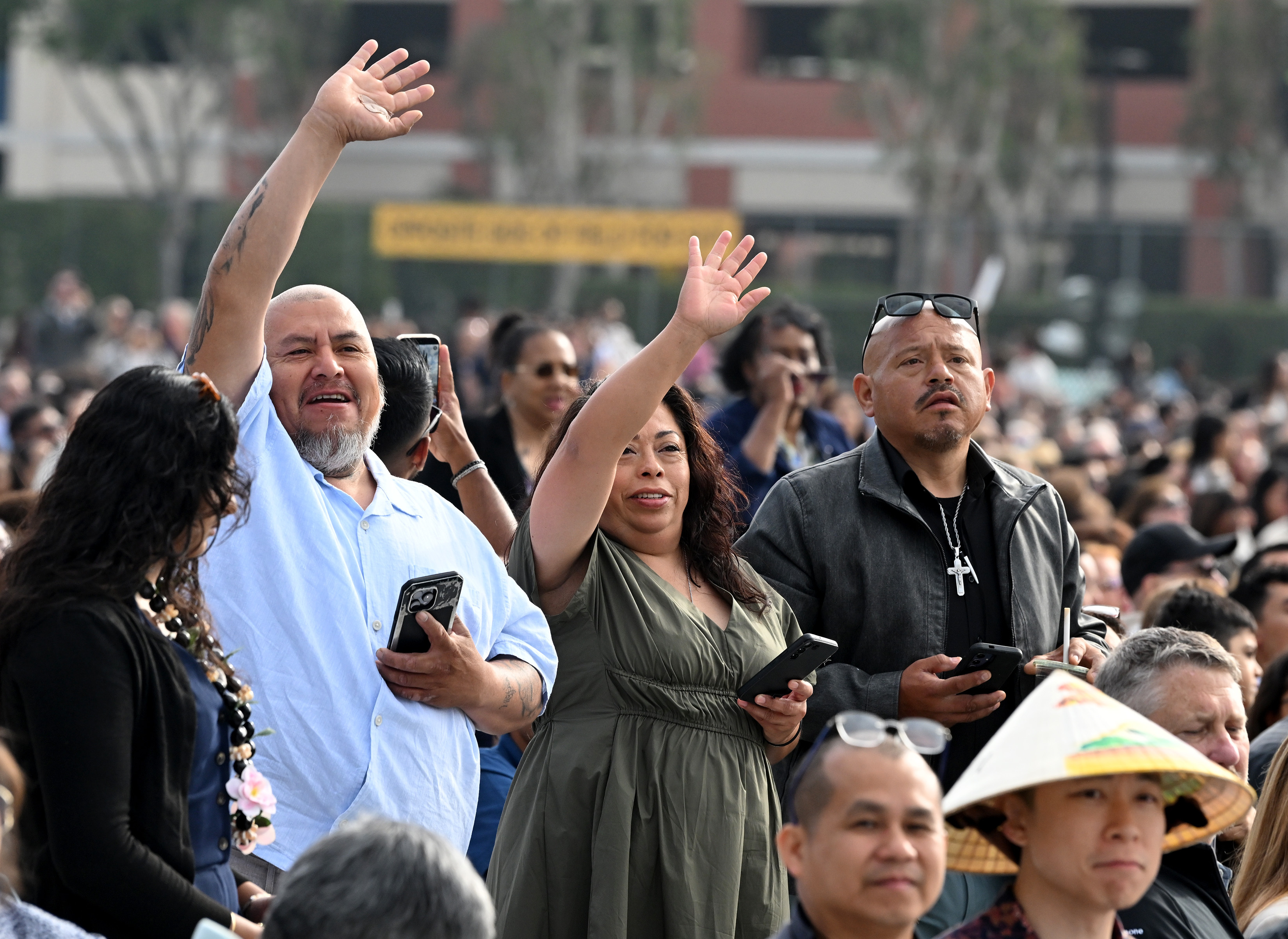 Cal State University Long Beach celebrates its graduates during commencement...