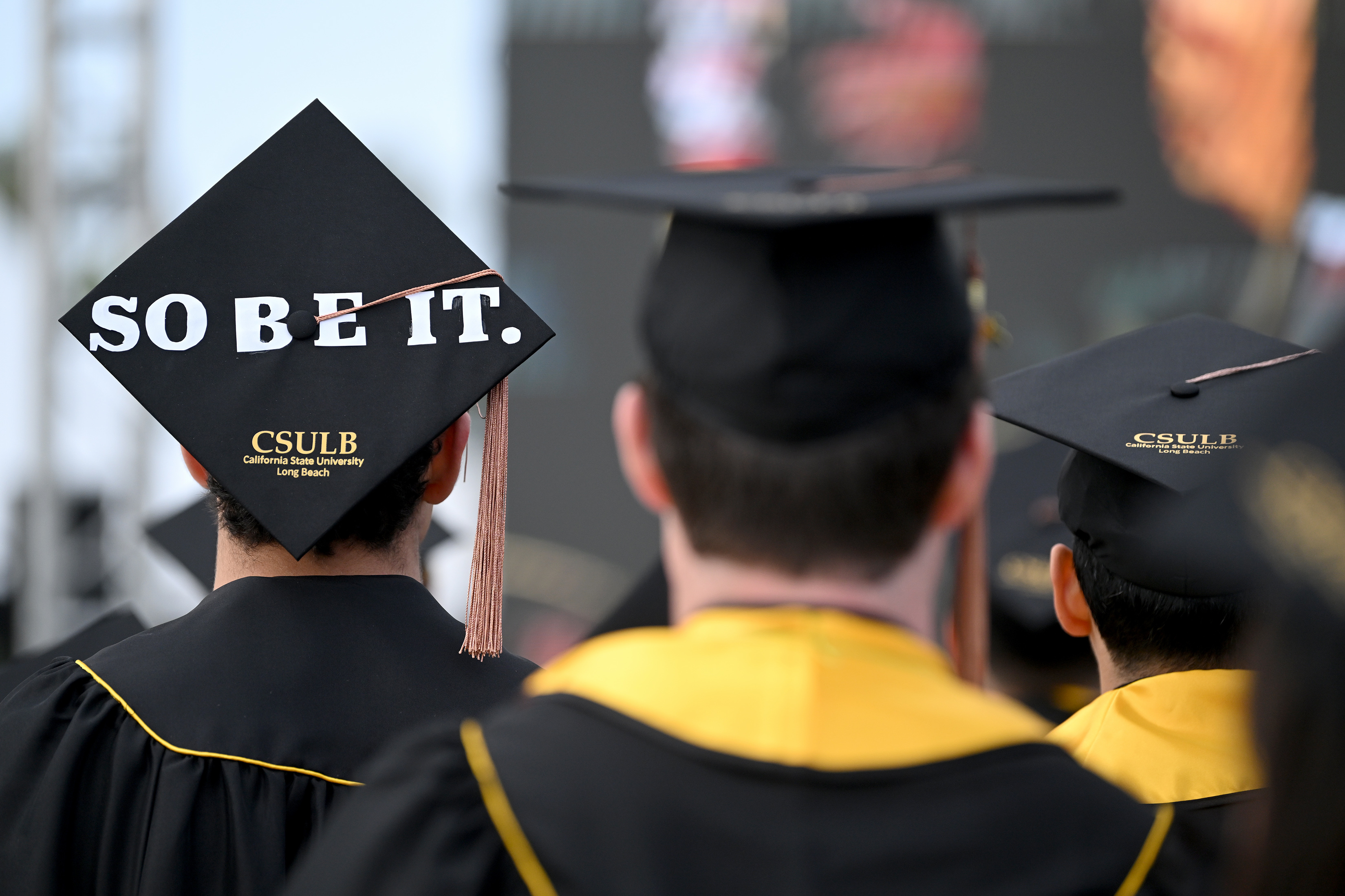 Cal State University Long Beach celebrates its graduates during commencement...