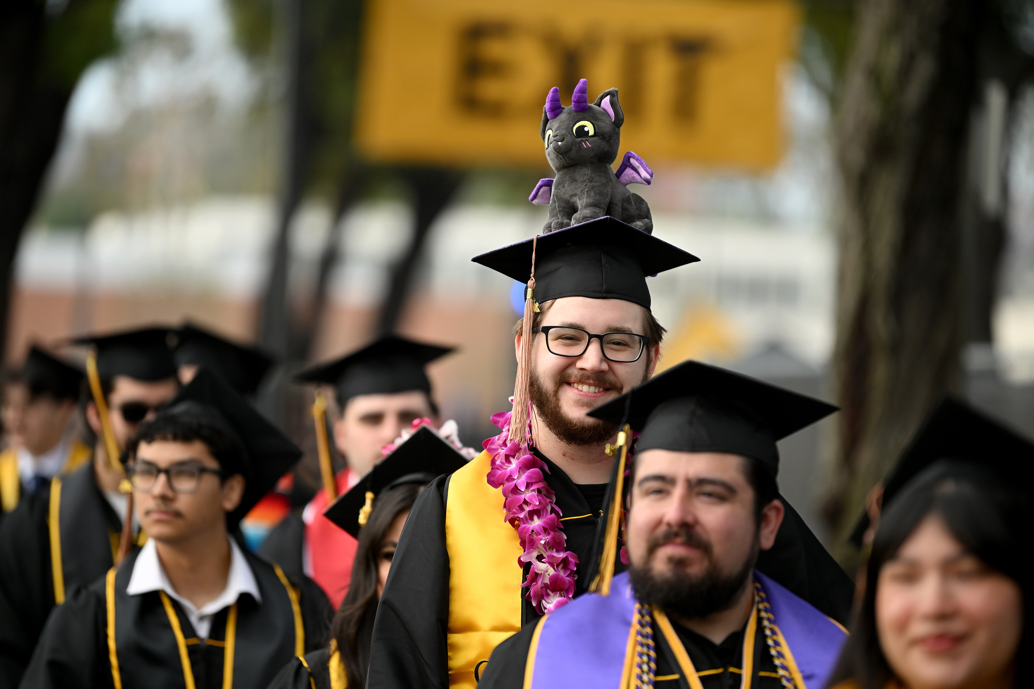 Cal State University Long Beach celebrates its graduates during commencement...