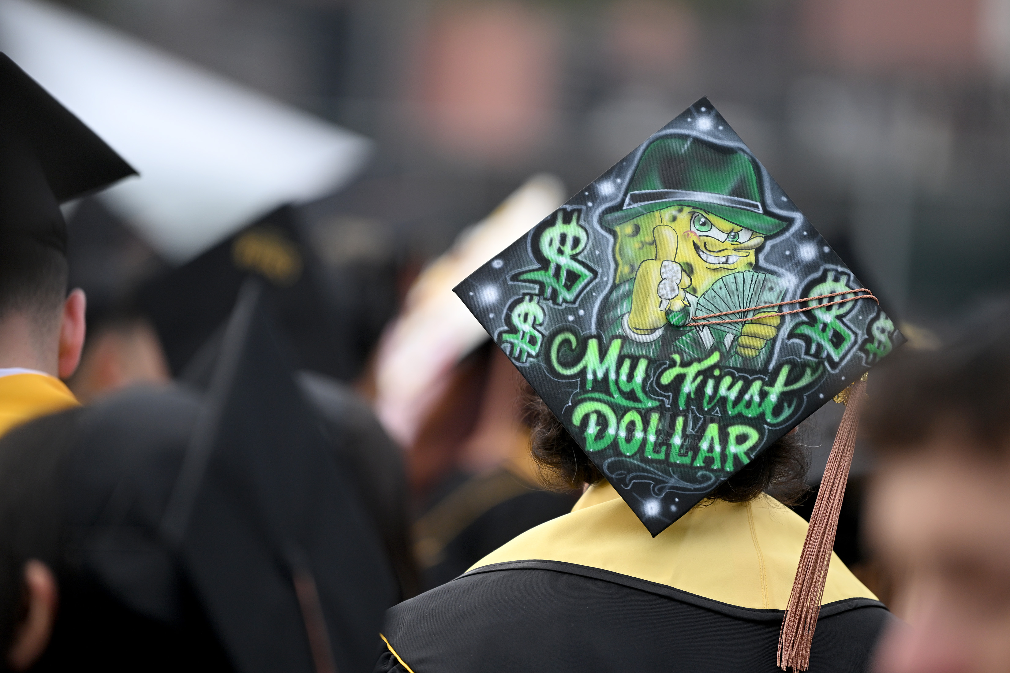 Cal State University Long Beach celebrates its graduates during commencement...