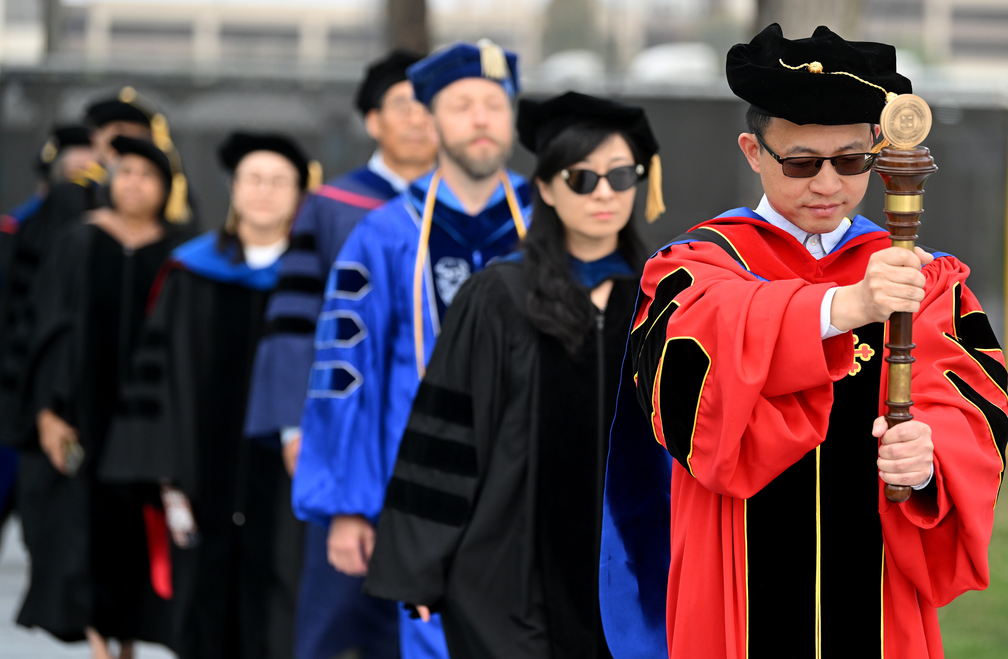 Cal State University Long Beach celebrates its graduates during commencement...
