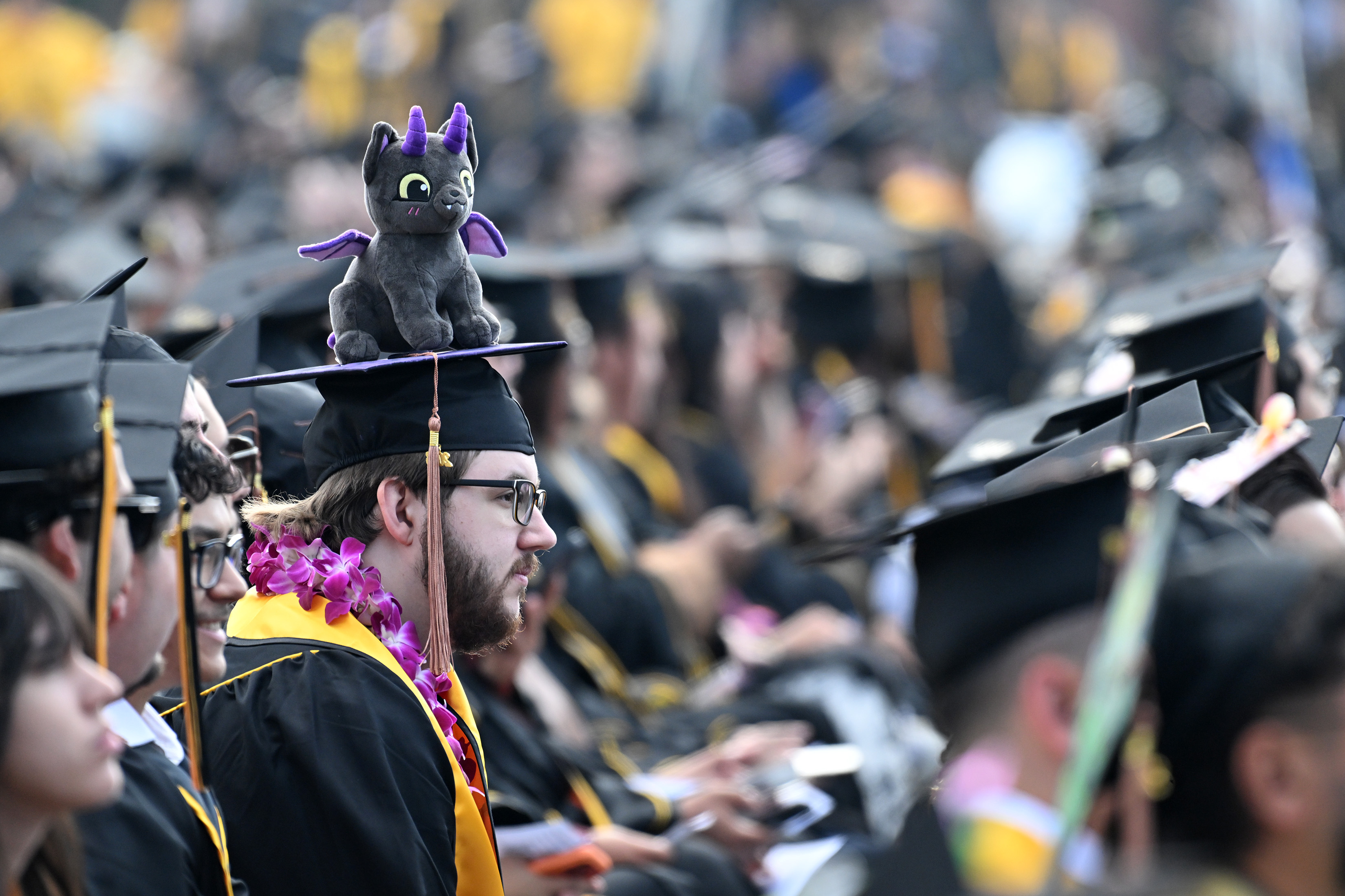 Cal State University Long Beach celebrates its graduates during commencement...