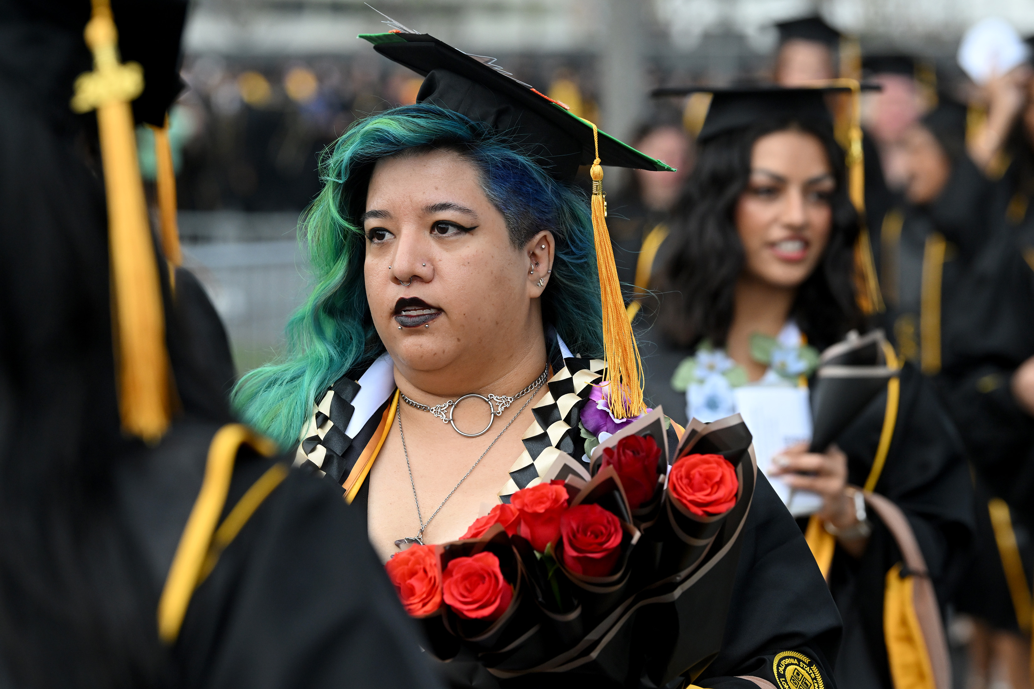 Cal State University Long Beach celebrates its graduates during commencement...