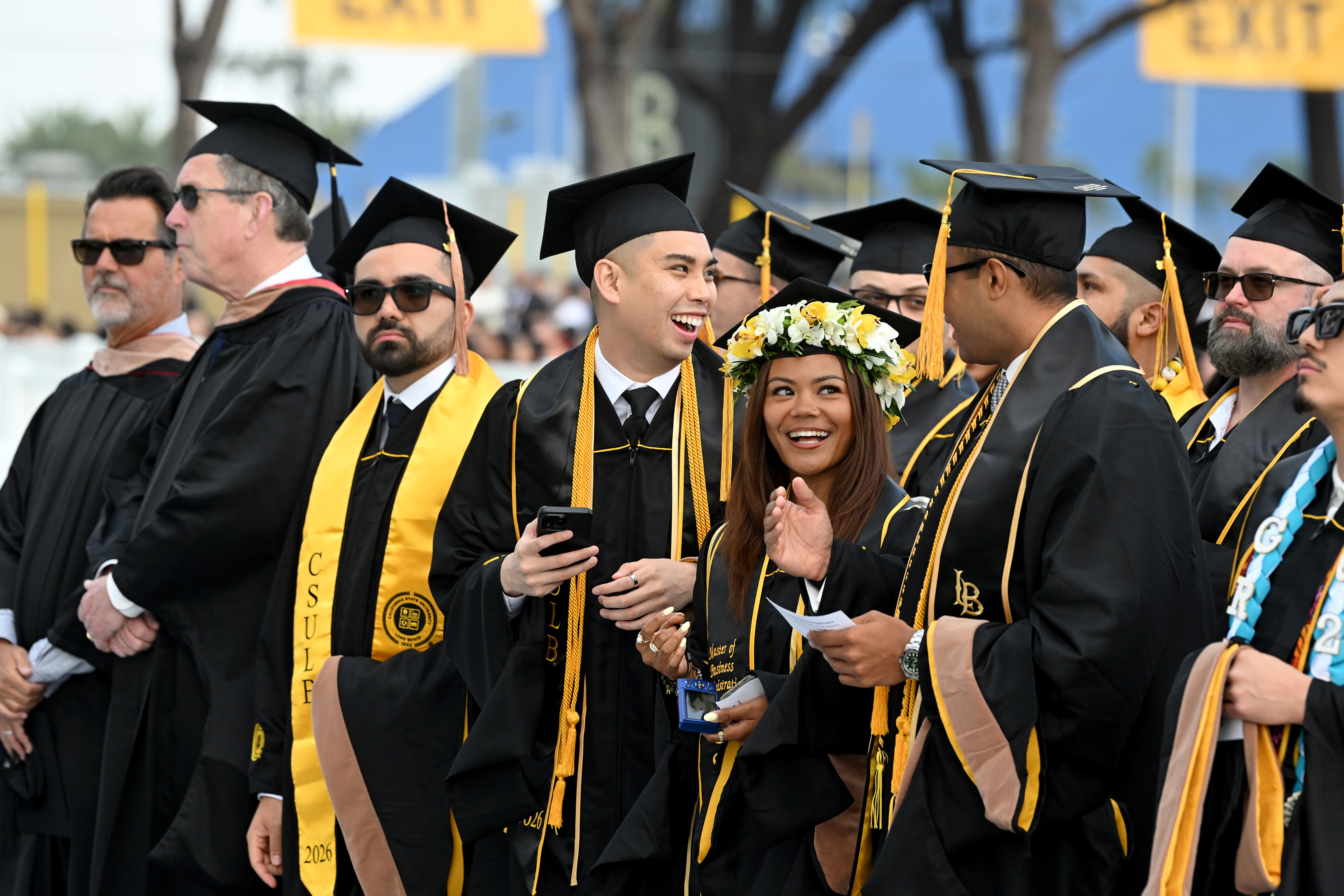 Cal State University Long Beach celebrates its graduates during commencement...