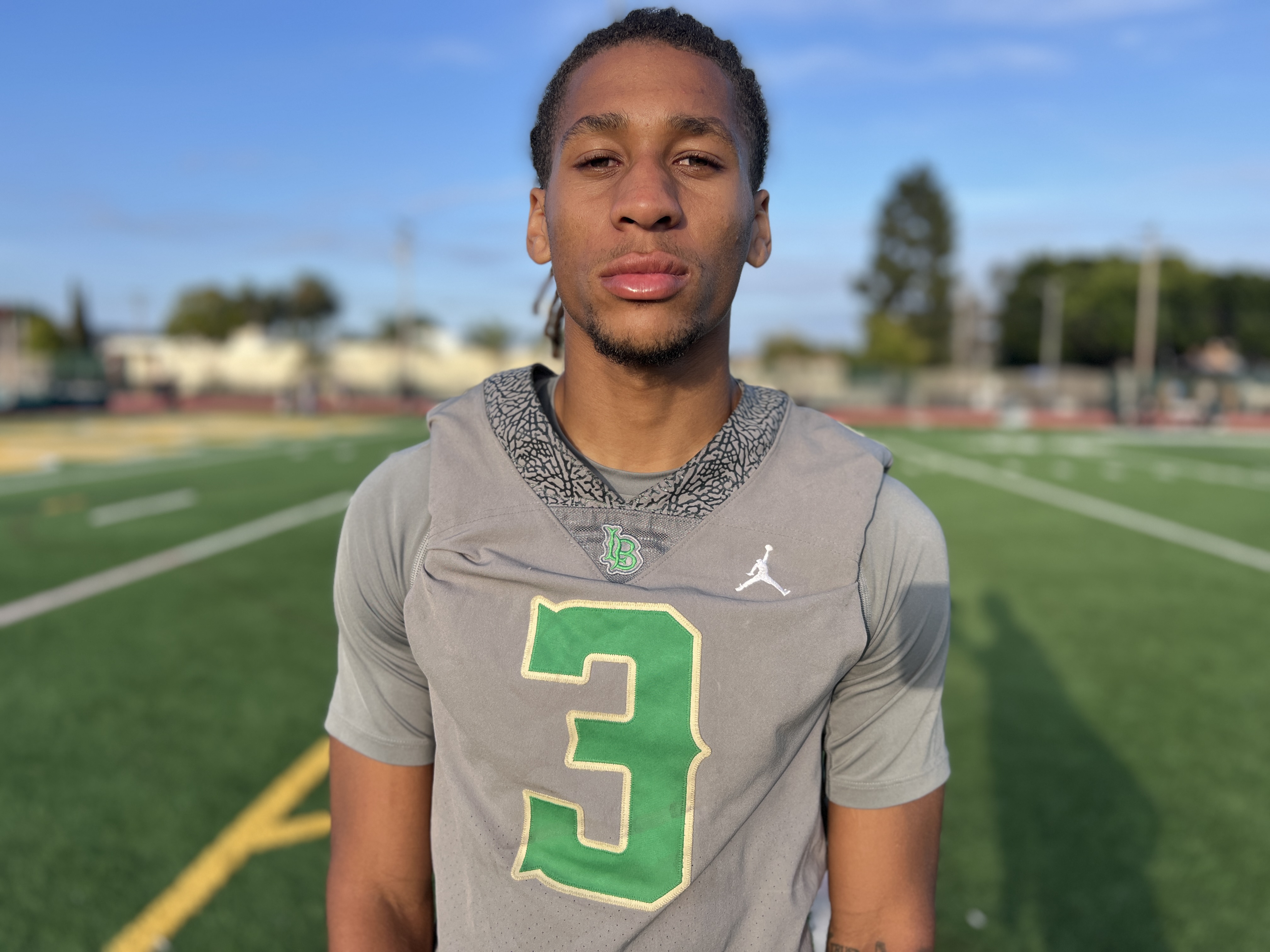 Long Beach Poly junior receiver Jayden Coley stood out as...