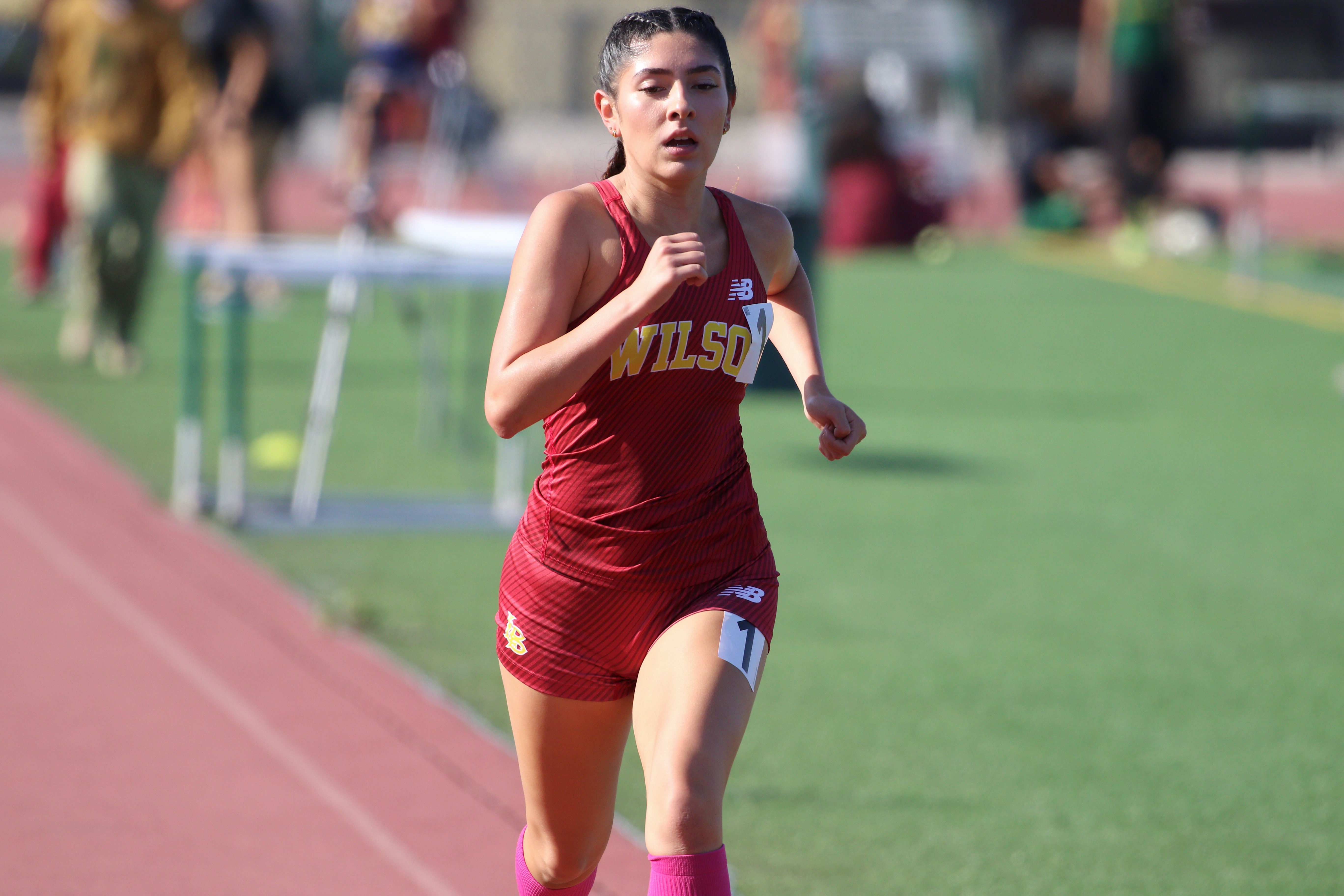 Wilsonâs Nadia Mejia has a commanding lead en route to...