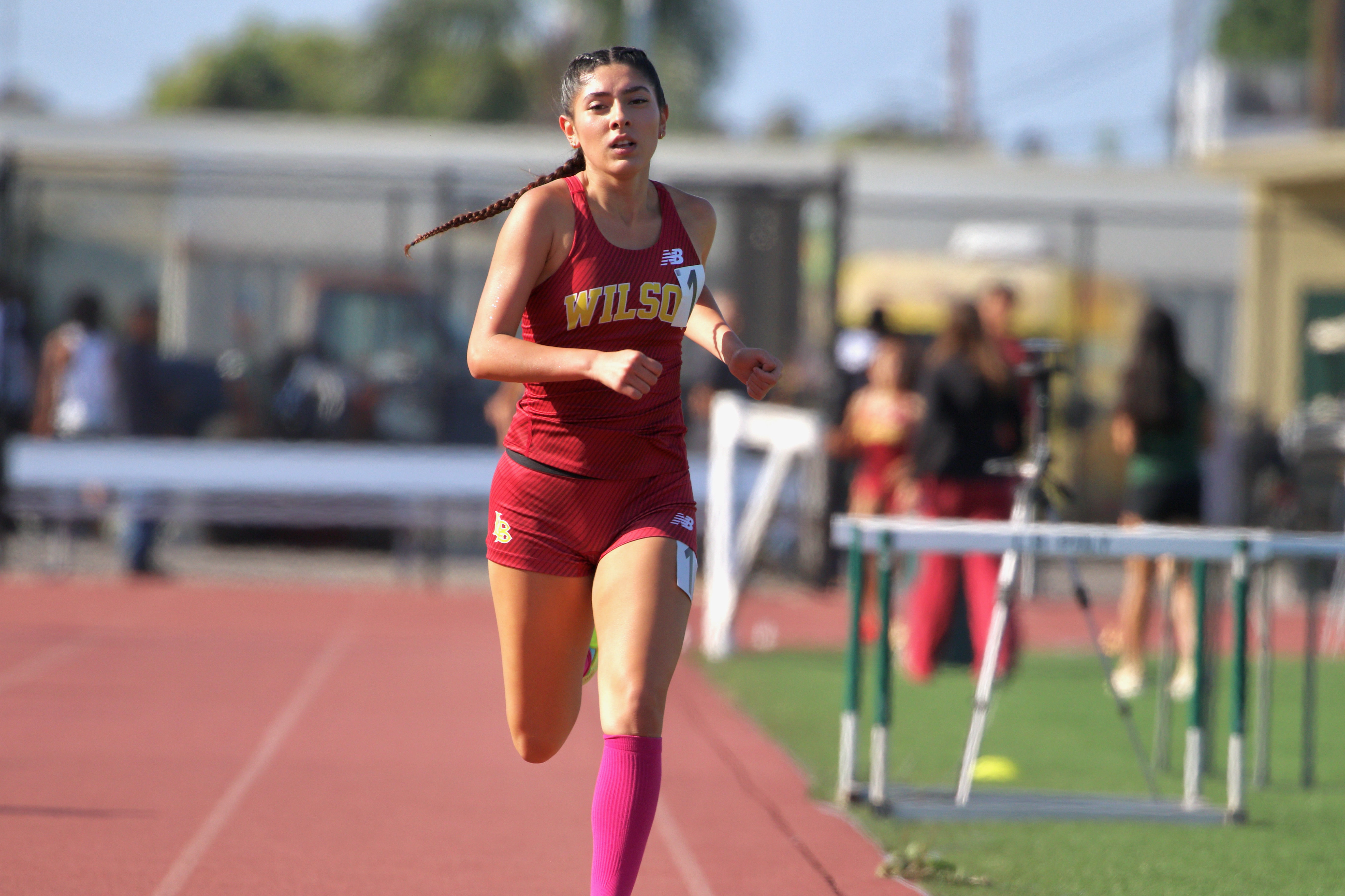 Wilsonâs Nadia Mejia has a commanding lead en route to...