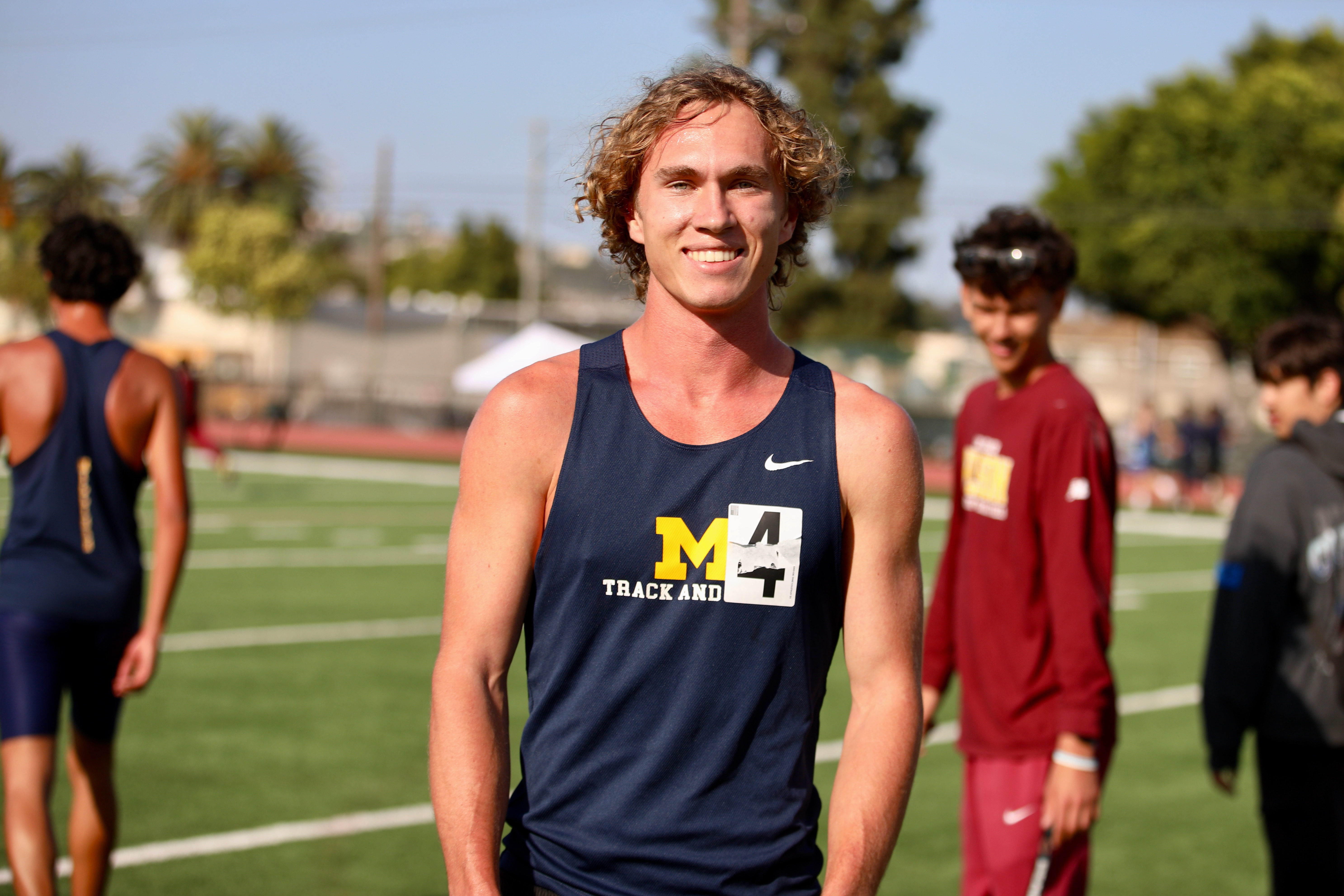 Millikanâs Aiden Ransom finished first in the boyâs 1600-meter dash...